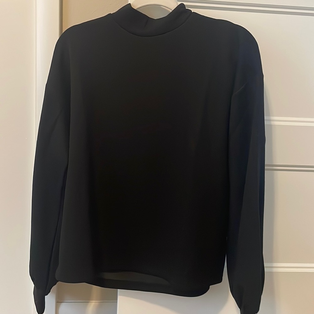 Pink Lily Mock Neck Lounge Top